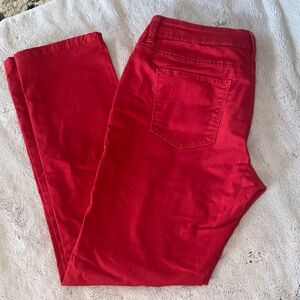 Liz Claiborne Red Skinny Jeans for Women